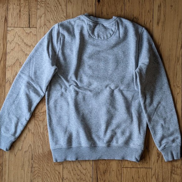Calvin Klein CK Heather Gray Classic Pullover Sweatshirt XSmall Women / Mens - Picture 2 of 9